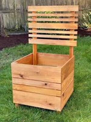 How to Make a Planter With Trellis