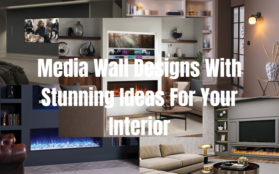 Media Wall Designs With Stunning Ideas For Your Interior