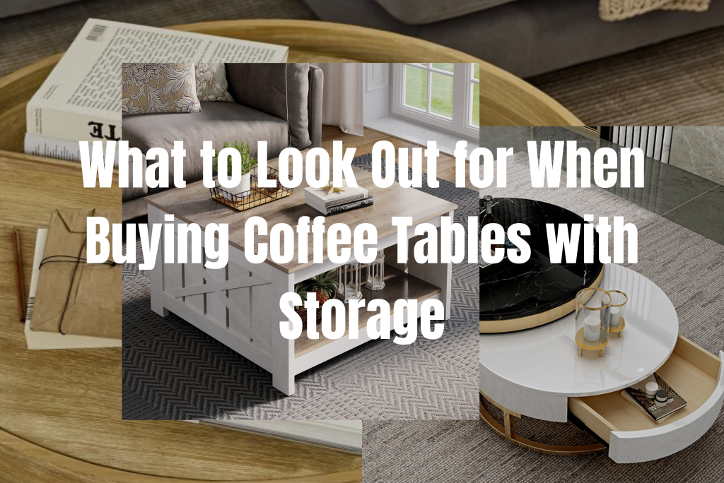 coffee tables with storage